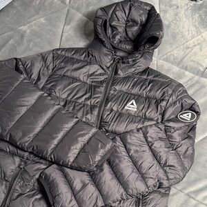 Reebok Men's Charcoal Puffer Jacket